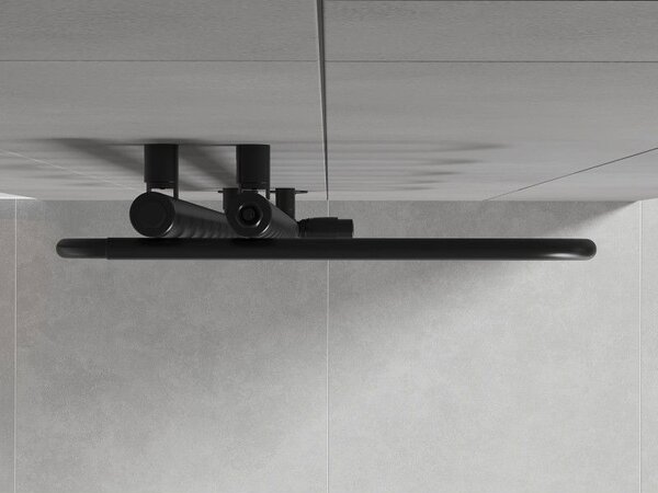 Mexen Kiso декоративен радиатор за баня 1250 x 500 mm, 256 W, черен - W114-1250-500-00-70