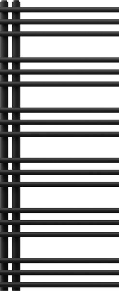 Mexen Neptun декоративен радиатор за баня 1200 x 500 мм, 456 W, черен - W101-1200-500-00-70