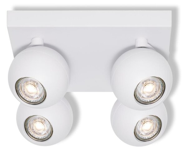 Osram - Точково осветително тяло SPOT SPHERAL 4xGU10/6W/230V бяло