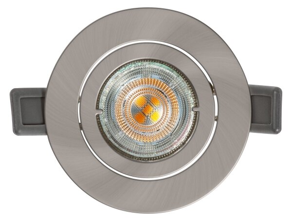 Osram - LED вградено осветително тяло SPOT 1xGU10/4,3W/230V 2700K CRI 90 матов хром