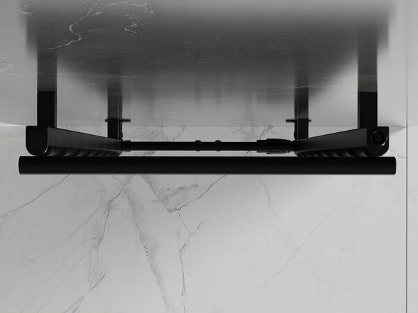 Mexen Saturn радиатор за баня 1200 x 500 мм, 409 W, черен - W108-1200-500-00-70