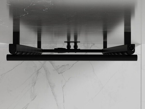 Mexen Saturn радиатор за баня 1200 x 500 мм, 409 W, черен - W108-1200-500-00-70