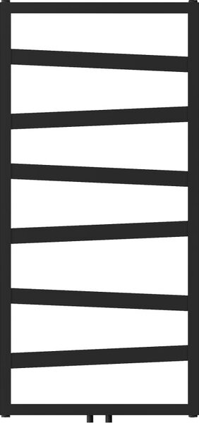Mexen Zoom декоративен лира за баня 1100 x 530 mm, 376 W, черен - W130-1100-530-00-70