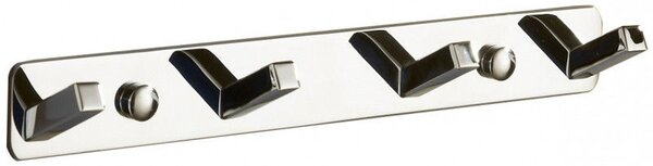 Mexen четворна закачалка за кърпи, хром - 709174-00
