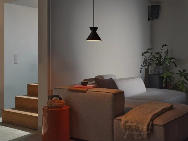 Osram - Висяща лампа на кабел DECOR WAIST 1xE27/40W/230V черна