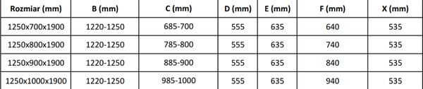 Mexen Apia плъзгаща се душ кабина 125 x 90 см, прозрачна, златиста - 840-125-090-50-00
