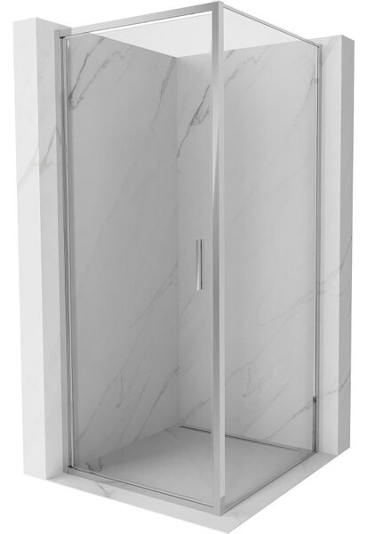 Mexen Exo душ кабина със сгъваеми врати 85 x 85 см, прозрачна, хром - 817-085-085-01-00