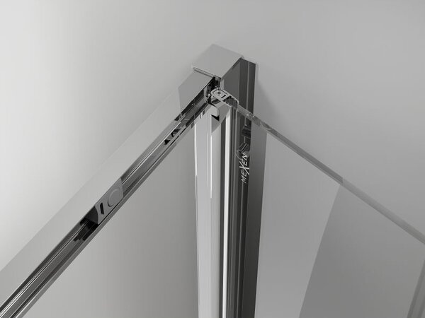Mexen Exo сгъваема душ кабина 85 x 85 см, прозрачна, хром - 816-085-085-01-00