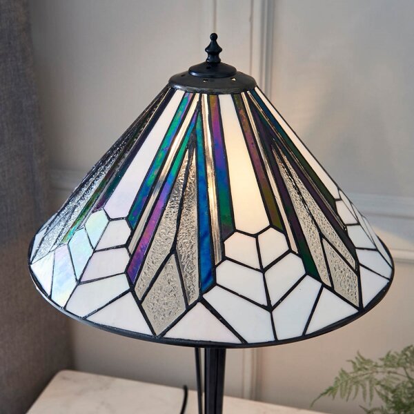 Endon 63939 - Настолна лампа Tiffany ASTORIA 2xE27/60W/230V, диаметър 40 см