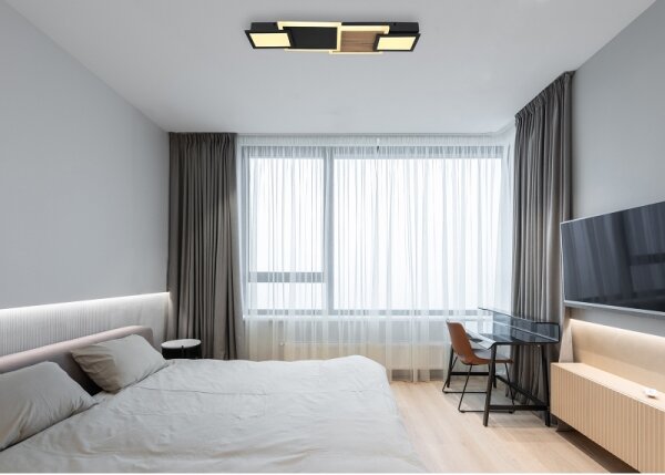 Globo 67279-30 - LED плафон CAROLINE LED/30W/230V бежов/черен