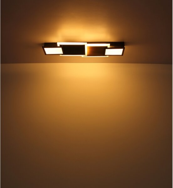 Globo 67279-30 - LED плафон CAROLINE LED/30W/230V бежов/черен