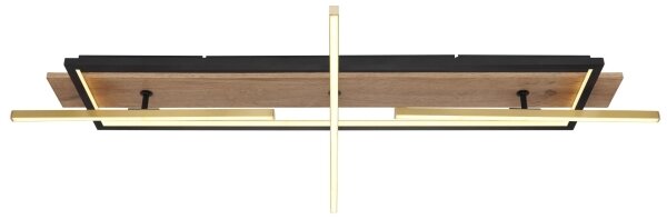 Globo 67296D2 - LED таванно осветително тяло BEATRIX LED/48W/230V кафяво