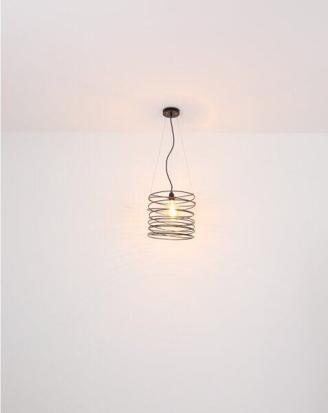 Globo 15640H - Полилей на кабел TILLY 1xE27/60W/230V черен