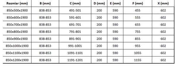 Mexen Roma душ кабина с отваряща се врата 85 x 70 см, прозрачна, хром - 854-085-070-01-00