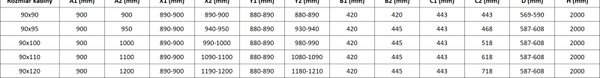 Mexen Rox Duo плъзгаща се душ кабина 120 x 90 см, прозрачна, черна - 8C2D-120-090-70-00