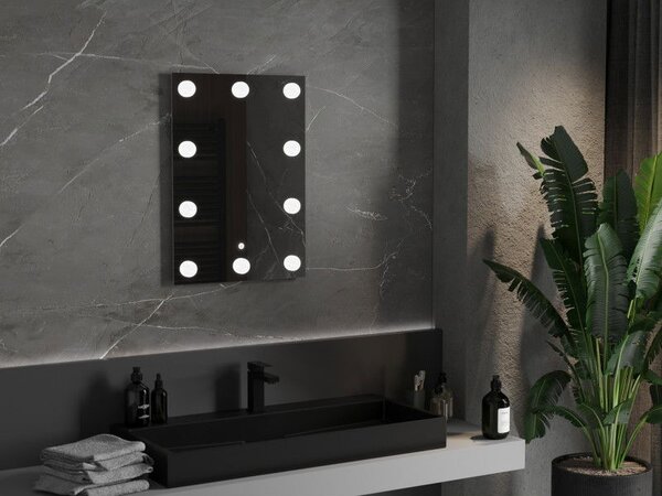 Mexen Dona осветено огледало за баня 50 x 70 см, LED 6000K, анти-пара - 9818-050-070-611-00