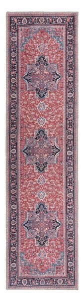Бордо пътека със смес от рециклирани влакна подходяща за пране 60x230 cm Windsor – Flair Rugs