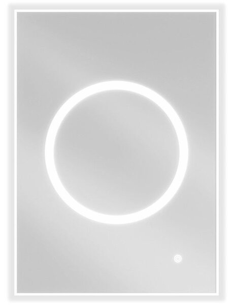 Mexen Koga осветено огледало за баня 50 x 70 cm, LED 6000K, анти пара - 9821-050-070-611-00
