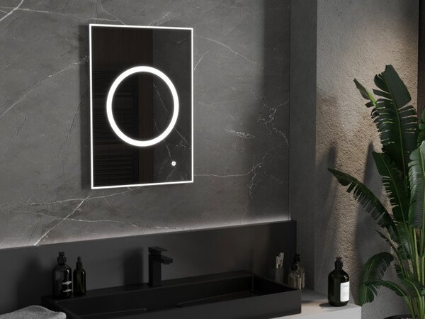 Mexen Koga осветено огледало за баня 50 x 70 cm, LED 6000K, анти пара - 9821-050-070-611-00