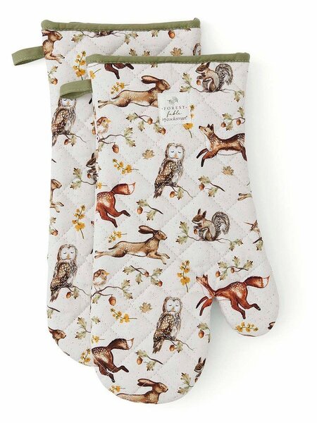 Памучни кухненски ръкавици в комплект от 2 бр. Forest Fable – Cooksmart ®