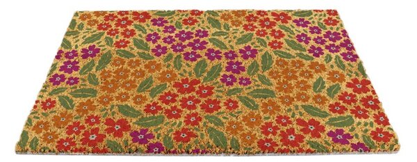 Изтривалка от кокосови влакна 40x60 cm Floral – Artsy Doormats