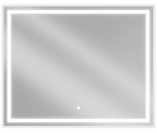Mexen Miko осветено огледало за баня 100 x 80 см, LED 6000K, против замъгляване - 9819-100-080-611-00