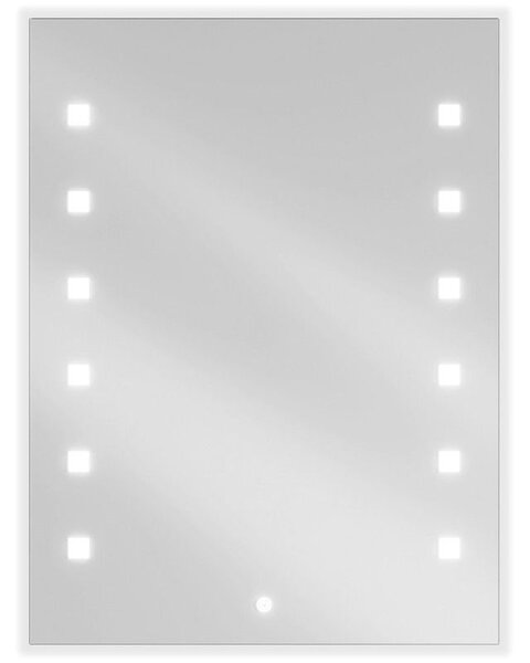 Mexen Ner огледало за баня с подсветка 60 x 80 см, LED 6000K, антиконденз - 9809-060-080-611-00