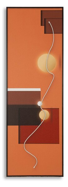 Печатна картина върху платно с включена рамка 50x150 cm LED – Mauro Ferretti