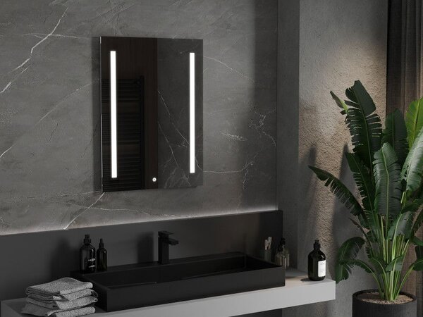 Mexen Remi огледало за баня с подсветка 60 x 80 cm, LED 6000K, антизамъгляващо - 9804-060-080-611-00