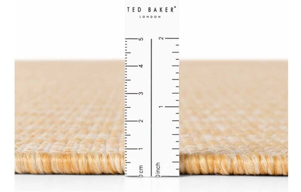 Килим за открито и закрито в цвят жълта охра/кремав 120x170 cm Haringey Linley – Ted Baker