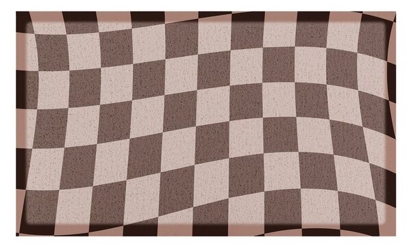 Изтривалка от PVC 40x70 cm Checkerboard – Artsy Doormats