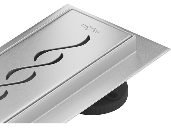 Mexen Flat 360° M18 въртящ се линеен сифон 50 см, инокс - 1023050-40