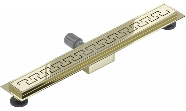 Mexen Flat M15 линеен сифон 50 см, златист - 1524050-15