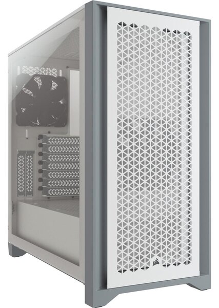 CORSAIR 4000D AIRFLOW Tempered Glass Mid-Tower ATX Case — White