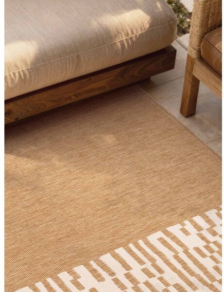 Кремав/в естествен цвят килим за открито и закрито 120x170 cm Haringey Acacia – Ted Baker