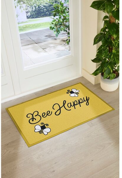 Изтривалка от PVC 60x90 cm Bee Happy – Artsy Doormats