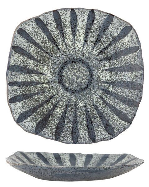 Сива глинена чиния за сервиране ø 32 cm Ramie – Bloomingville