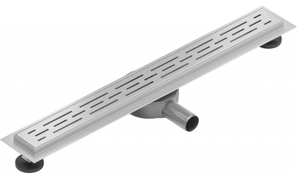 Mexen Flat 360° M01 въртящ се линеен сифон 50 см, инокс - 1020050-40