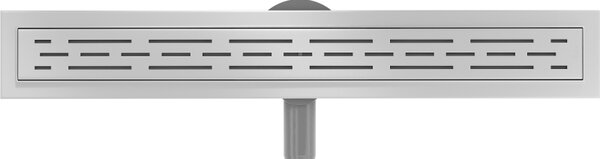 Mexen Flat 360° M01 въртящ се линеен сифон 50 см, инокс - 1020050-40