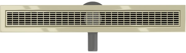 Mexen Flat 360° M33 въртящ се линеен сифон 50 см, златен - 1533050-40