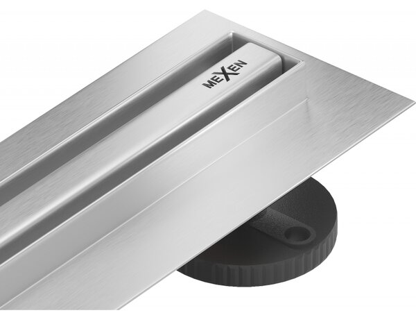 Mexen Flat 360° Slim въртящ се линеен сифон 60 см, инокс - 1041060