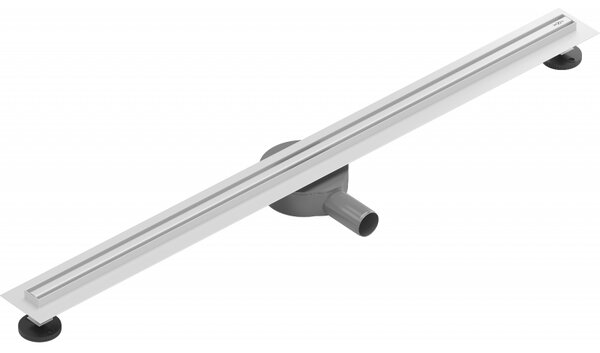 Mexen Flat 360° Slim въртящ се линеен сифон 80 см, бял - 1241080