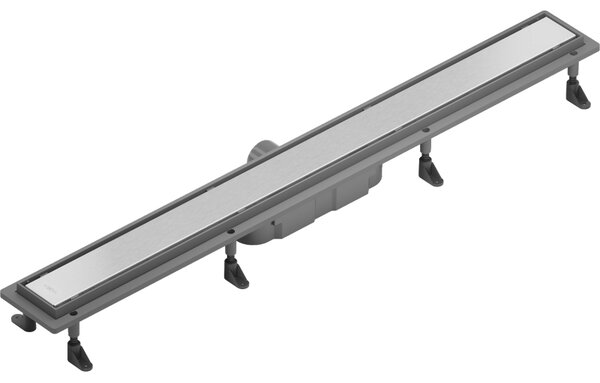 Mexen Flat ABS линеен сифон 2 в 1 60 см, инокс - 1069060