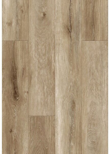 Mexen Long Creek винилови панели 1240 x 182 mm SPC 6,5 mm, подложка IXPE 1,5 mm, 4 V-Фуга, Дъб