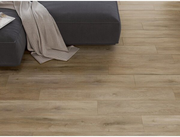 Mexen Long Creek винилови панели 1240 x 182 mm SPC 6,5 mm, подложка IXPE 1,5 mm, 4 V-Фуга, Дъб