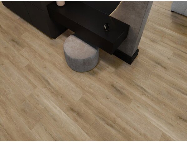 Mexen Long Creek винилови панели 1240 x 182 mm SPC 6,5 mm, подложка IXPE 1,5 mm, 4 V-Фуга, Дъб