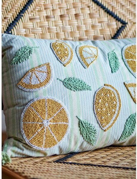 Памучна декоративна възглавница 35x50 cm Lemon – Bloomingville