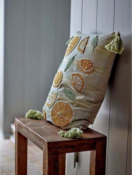 Памучна декоративна възглавница 35x50 cm Lemon – Bloomingville