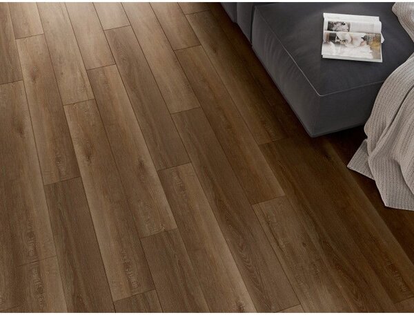 Mexen Queen Creek винилови панели 1240 x 182 mm SPC 6,5 mm, подложка IXPE 1,5 mm, 4 V-Фуга, дъб