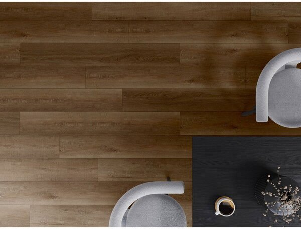 Mexen Queen Creek винилови панели 1240 x 182 mm SPC 6,5 mm, подложка IXPE 1,5 mm, 4 V-Фуга, дъб